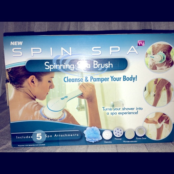 Spinning Spa Brush - Picture 1 of 5